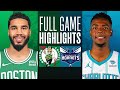 Game Recap: Celtics 118, Hornets 104