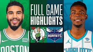 Game Recap: Celtics 118, Hornets 104