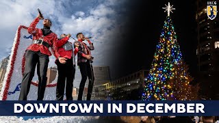 UNCG at the Festival of Lights & Holiday Parade in Downtown Greensboro