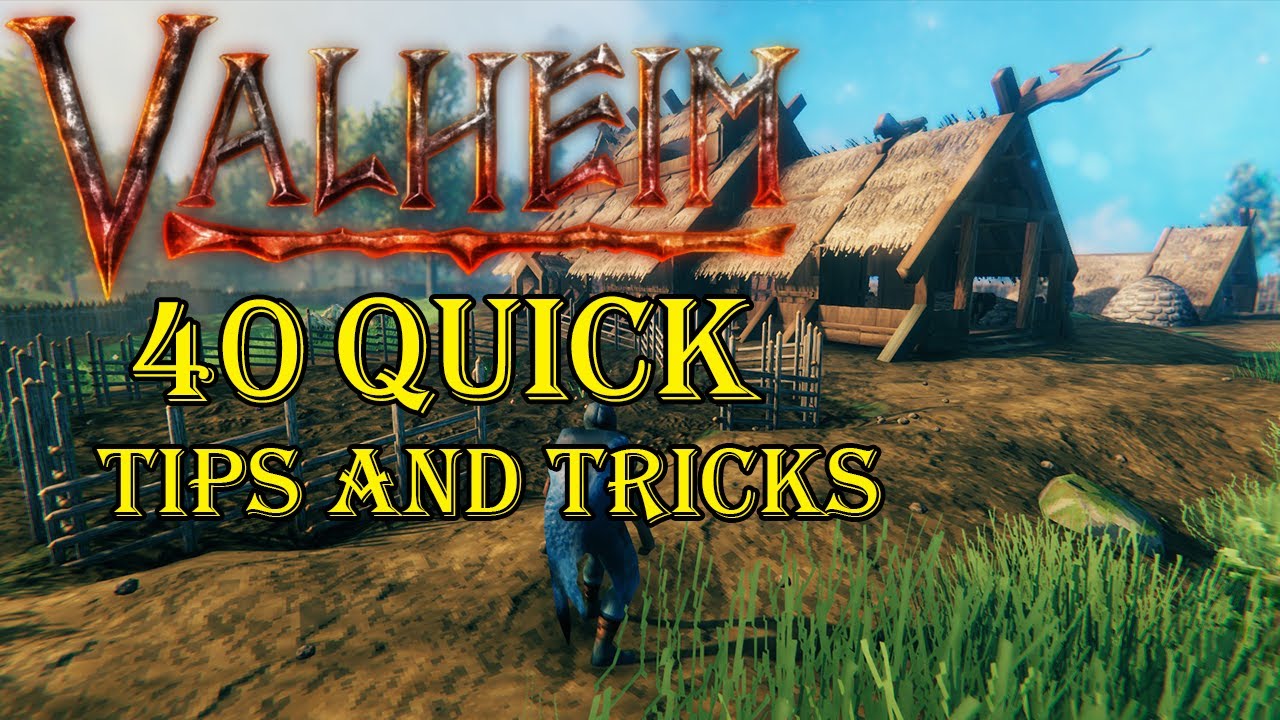 VALHEIM QUICK TIPS THAT YOU NEED TO KNOW!!!! YouTube