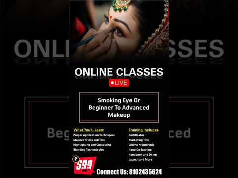 Join our class at affordable price contact us #music  #makeuptutorial #makeupartist #makeupclass