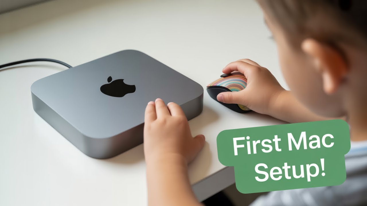 My Kids' First Mac Setup Experience | You Can't Miss This #shorts #live ...