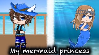 My Mermaid Princess  Herobirne atom U0026 Amy  Gacha Club Mini Movie