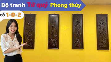 Ý nghĩa của bộ tranh tứ quý là gì ? Có thể bạn chưa biết
