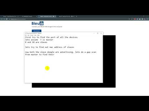 Bluetooth Low Energy Multi Connection example