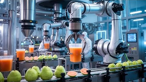 Inside a Modern Guava Juice Factory – Full Automated Production Line | 4K Processing Workflow