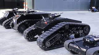 : Mobile Tracked Robot Tank Chassis Platform Series
