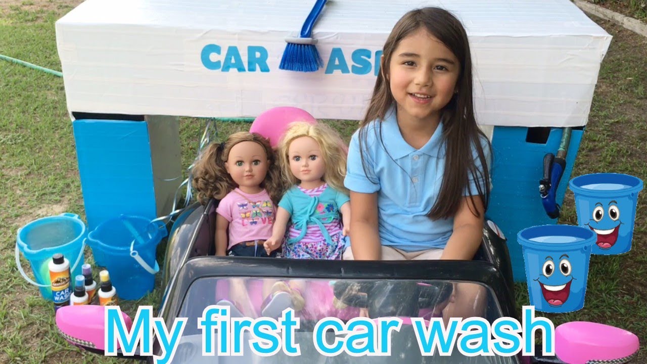 My first car wash YouTube