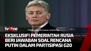 Presiden Rusia Vladimir Putin Putuskan Absen KTT G20 | Kabar Petang Pilihan tvOne