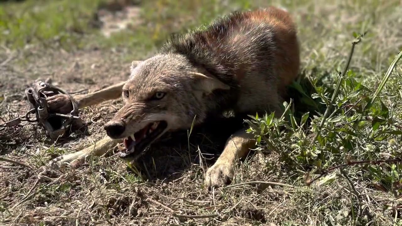 Coyote Trapping near Charleston, Mississippi