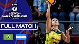 Brazil vs. Argentina - Pool Play | Girls' U17 World Championship - 2026 screenshot 5