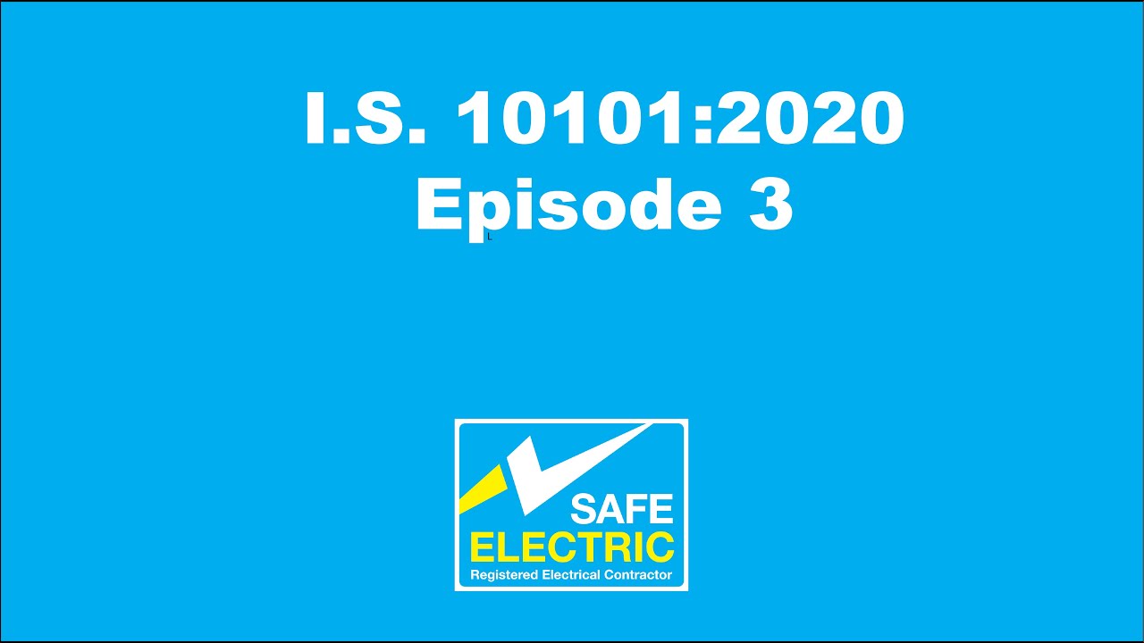 Safe Electric I.S. 101012020 Changes in National Wiring Rules for