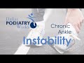 Dr.  Irene Arroyo on Ankle Instability