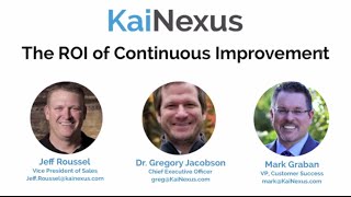 The ROI of Continuous Improvement: Hard Savings, Soft Gains & Revenue Growth
