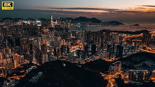 HONG KONG SUNSET TIMELAPSE 8K