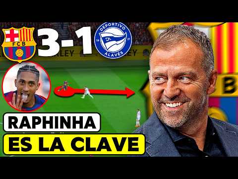 Video Cómo Raphinha transformó al Barcelona por completo