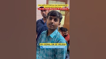 CNC JOG MODE PRACTICAL BY STUDENTS #shorts #cnc #vmc #machine #practice #education #automobile