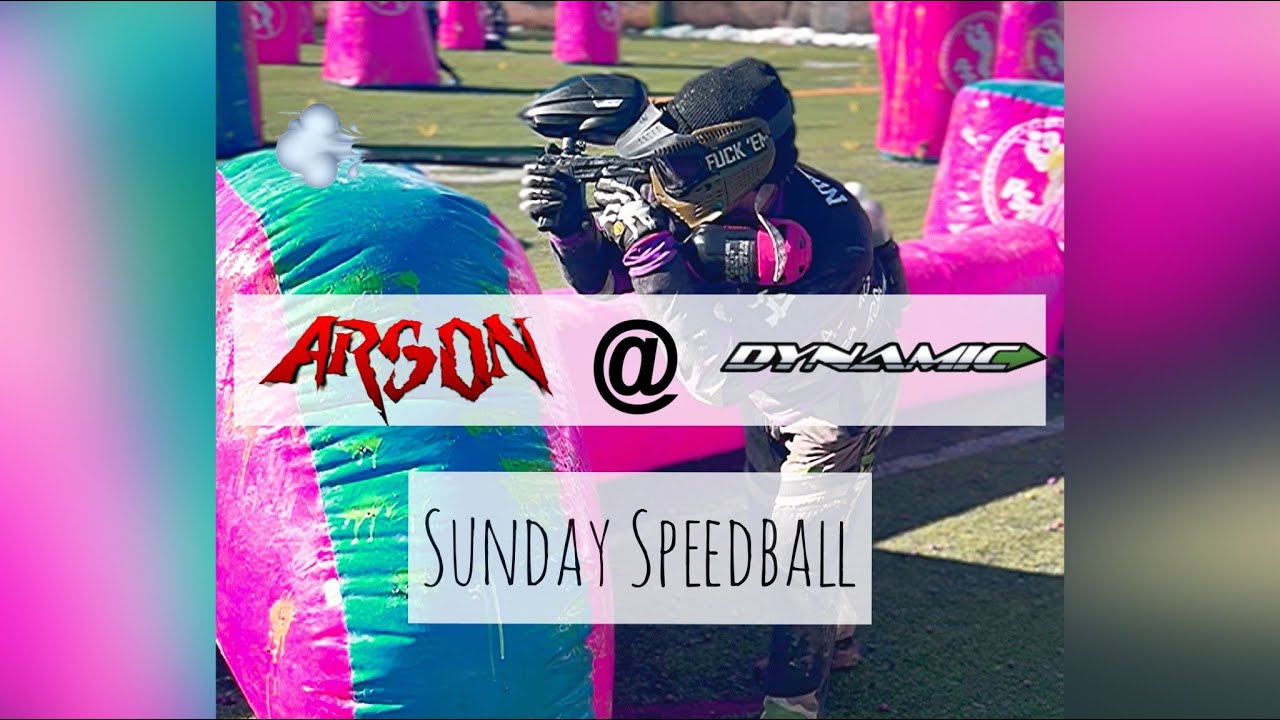 Sunday Paintball @ Dynamic Paintball - Colorado Speedball Action + Slo-Mo Footage