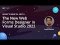 The New Web Forms Designer in Visual Studio 2022