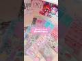 【シルパト】*一日でサンリオタイルシール、レアシール大収穫すぎる！！* #sanrio #シール帳 #シール