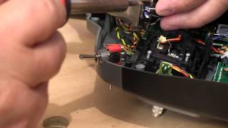 Installing a Throttle Cut Toggle in the Spektrum DX6i