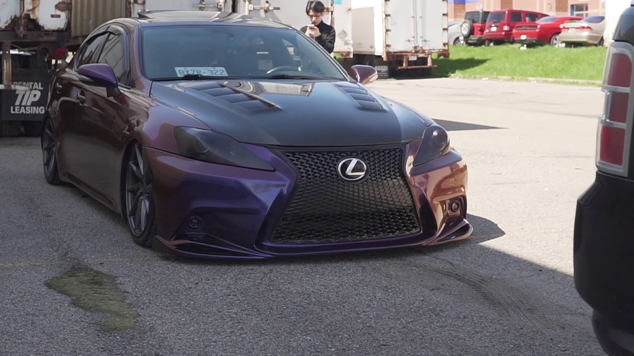 Aaron's Widebody Lexus IS350 Promo video
