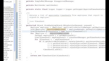 CSIS-4310 Distributed Data Processing - Week 11 Timesheets Approval (Part 1)