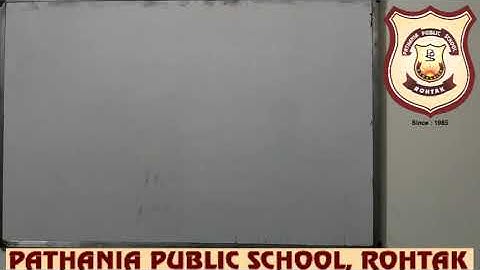 Pathania Public School main campus, Rohtak. class 8 mathematics ,Chapter 11