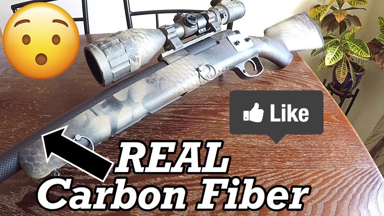 How to make a CARBON FIBER barrel for your Vsr10 Airsoft Sniper DIY