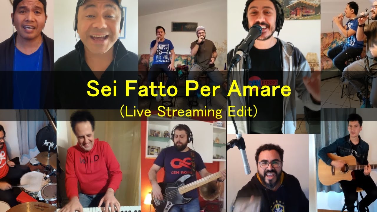 Gen Rosso - Sei Fatto Per Amare (Live Streaming Edit)