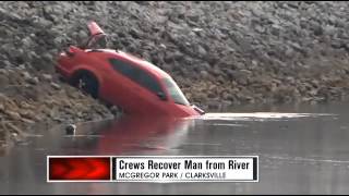 Crews recover body of man who drove into Cumberland River