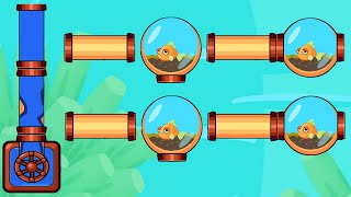 Save the Fish Game | Pull The Pin | Best Mobile Puzzle | ios Android Gameplay Walkthrough | Part 125 screenshot 3