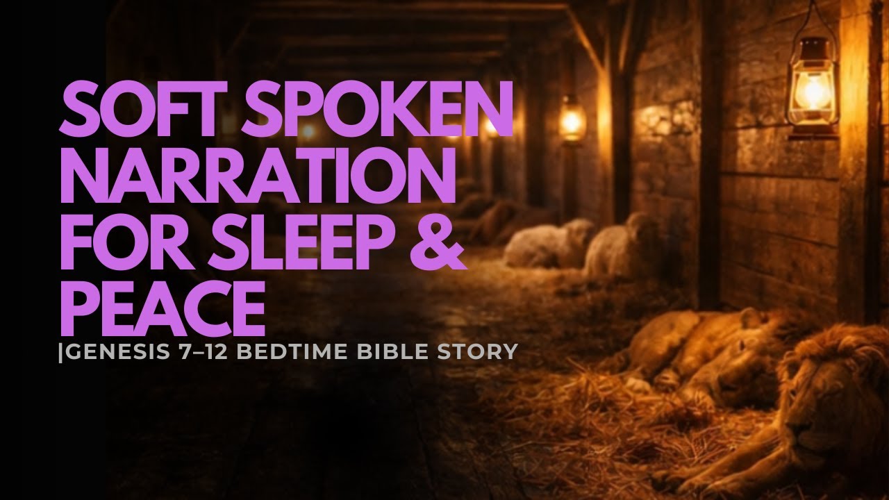 Genesis 7–12 Bedtime Bible Story| Soft Spoken Narration for Sleep & Peace