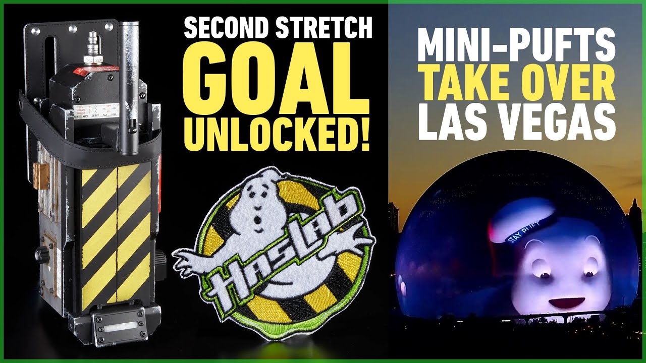 Ghostbusters HasLab hits second stretch goal + MiniPufts take over Las