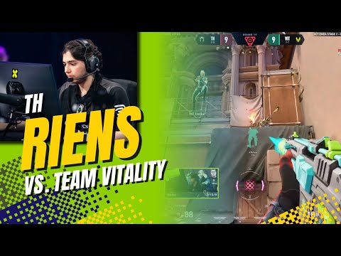 Casters React To TH RieNs 1v3 CLUTCH Against Vitality | VCT EMEA 2025