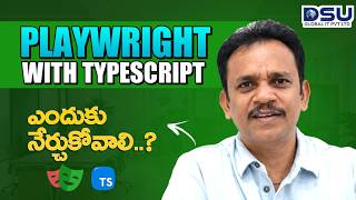 Playwright with TypeScript – Learn Automation Testing in Telugu FAST!