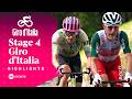 MOVISTAR CRANK UP THE PACE 🔥 | 2026 Men's Giro d'Italia Stage 4 Race Highlights | TNT Sports Cycling