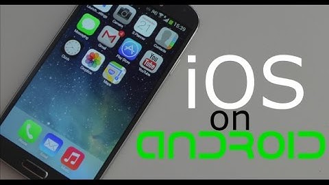 install IOS On Any Android | Updated 2017