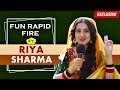 Exclusive riya sharma plays fun rapid fire with glitzvision usa  dhruv tara  samay sadi se pare