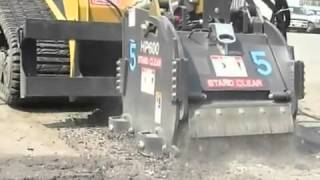 Bradco Cold Planer Attachment for Skid Steer Loader - Demo