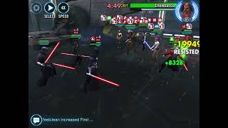 SWGOH: DR (4-team) vs CLS
