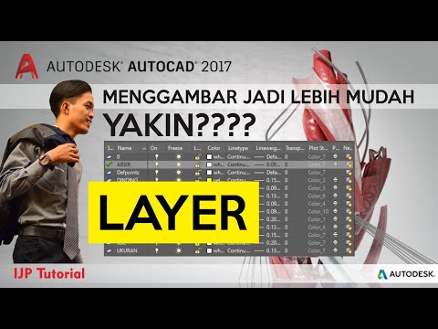 Video: Bagaimana cara mengubah properti layer di AutoCAD?