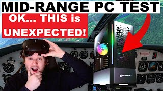 This &quot;BUDGET&quot; PC SHOCKED ME! RTX 4070 PC VR TEST in MSFS HP REVERB G2 | MID-RANGE STORMFORCE PC&#39;s
