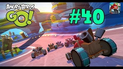 Angry Birds Go! - Gameplay Walkthrough: #40 - Stunt Course Track 2! (1080p HD)