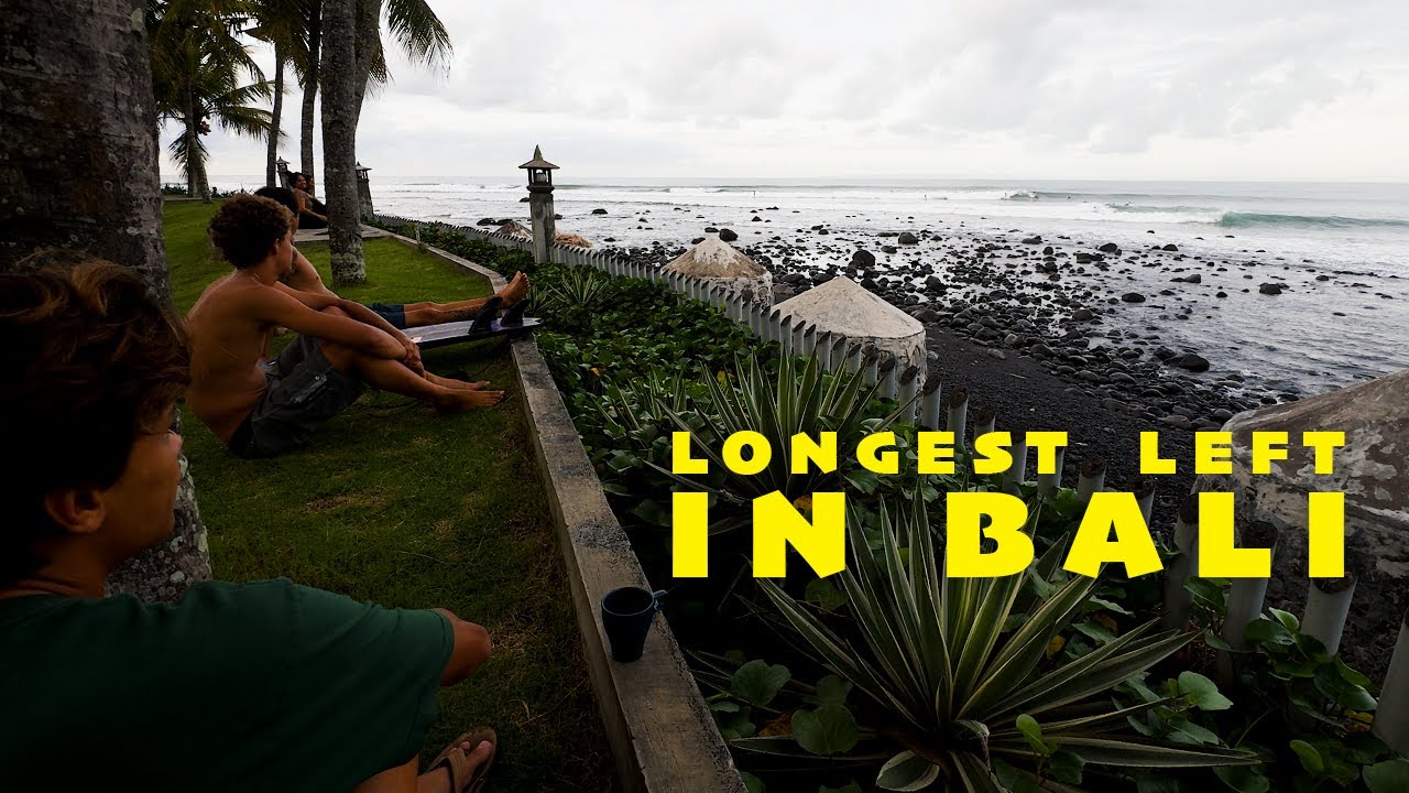 BALI ROADTRIP: WE WENT TO THE LONGEST LEFT IN BALI!
