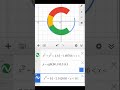 Hundreds of equations | Google logo  #maths  #google  #equations   #shorts