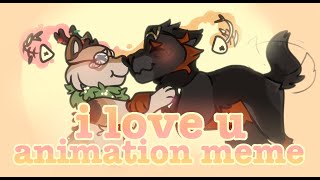 ♡ i love u ♡ animation meme [ Jora & Eloise - FROSTBITTEN, A Wolf SMP ]