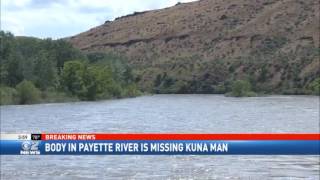 Body in Payette River is Missing Kuna Man