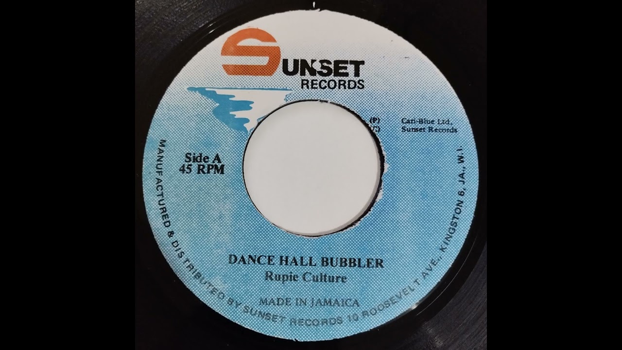 Rupie Culture - Dancehall Bubbler / Sunset - YouTube
