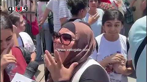 انهيار طلاب الثانوية العامة بسبب امتحان الفيزياء